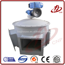 Unloading valve, airlock feeder or star unloader valve used under dust collector